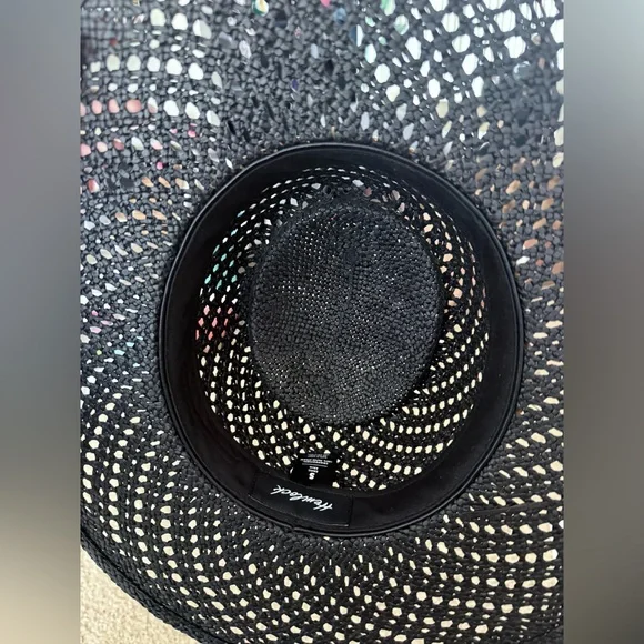 Hemlock Hat Co. Waverly Boater in Onyx – Size S, NEW/Unworn, Seashell Trim - Picture 6 of 11